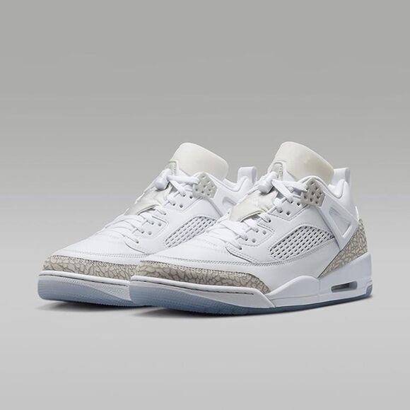 Jordan Spizike Low White Metallic Silver Grey. SIZE 9 - FQ1759-103
